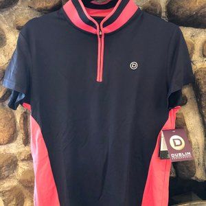 Dublin Ladies Short Sleeve Equestrian Top (LARGE)